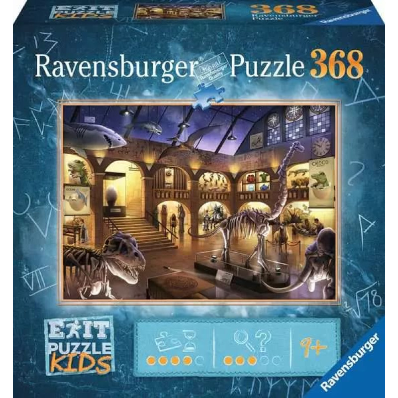 Ravensburger Puzzle Escape 368 Museum Mysteries 9+