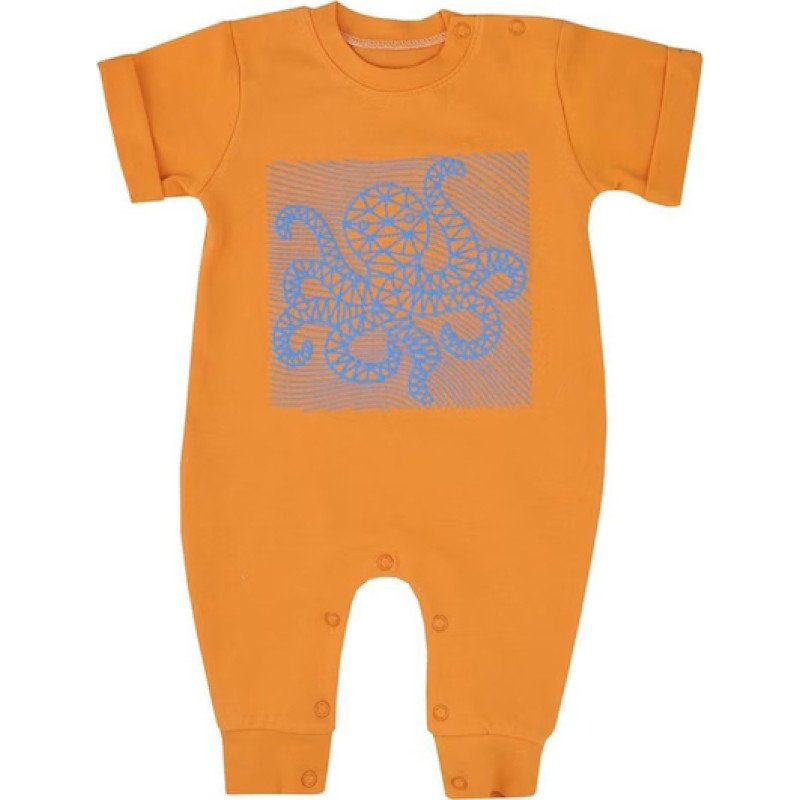 Koala Baby Rompers vasaras "OCTOPUS" 80 cm KoalaBaby 08-536 orange