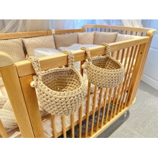 Ingvart Bērnu groziņi-organaizeri, 100% kokvilna, Beige