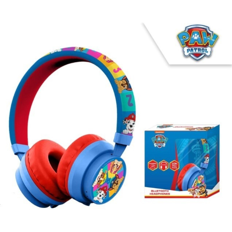 Kids Euroswan - Akcesoria Licencyjne WIRELESS HEADPHONES PAW PATROL