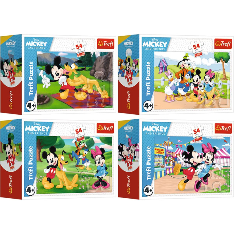 Trefl DISNEY mini puzzle Mickey Mouse 54 pcs
