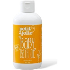 Petit And Jolie 100% natural milky bath oil with rosemary extract that soothes and softens the skin, suitable for babies and adults, 200 ml