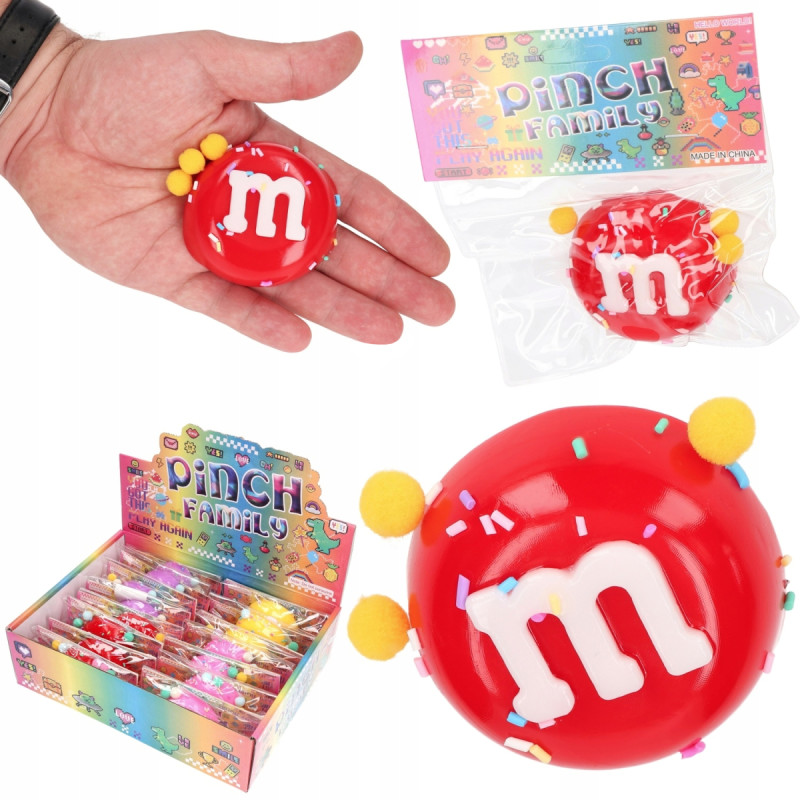 GNIOTEK SQUISHY CUKIEREK MMS 4 KOLORY