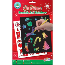 Grafix kraapimiskunst Jõulud 4 lehte