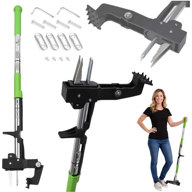 LUARO telescopic grass and weed trimmer