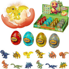DINOZAUR W JAJKU ROZKŁADANYM 12 WZORÓW