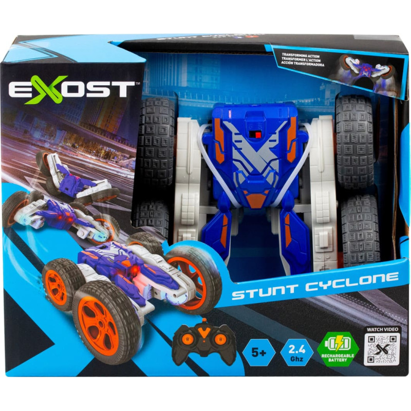 Exost radio control car STUNT CYCLONE, scale 1:18