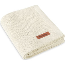 Sensillo BLANKET ROSAL 80X100 WARM BEIGE