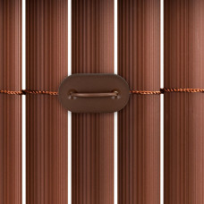 Springos Mounting kit for balcony cover mats, 26 pcs., mounting accessories for balcony covers, brown