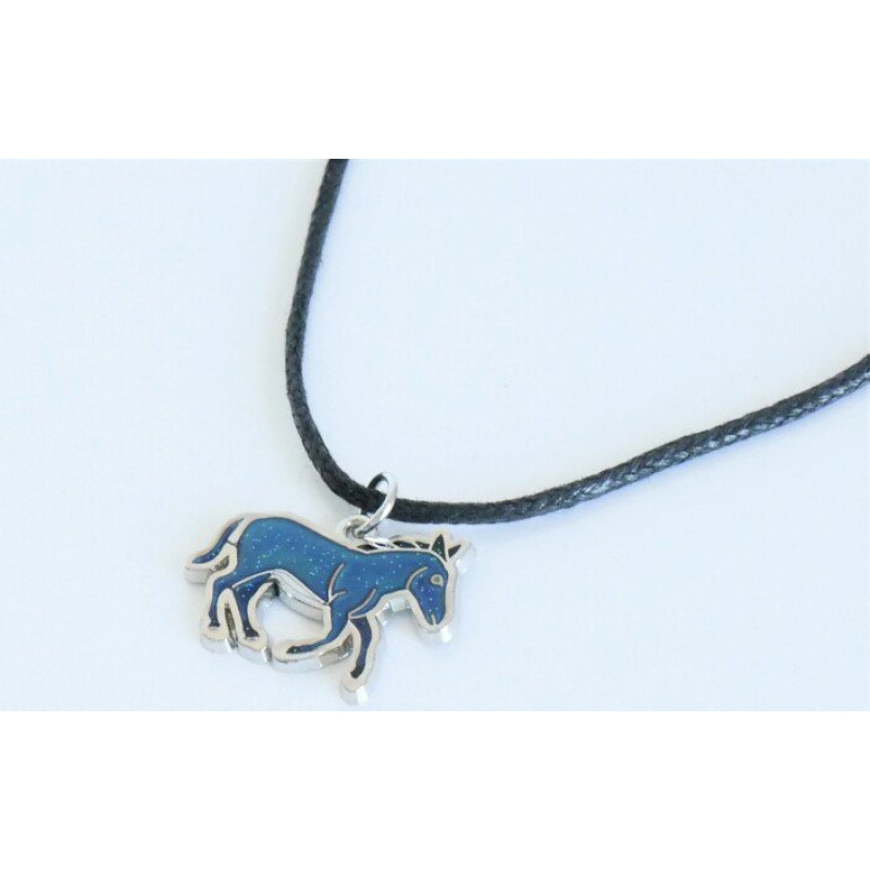 K:s Me Mood necklace - Horse (changing colour)