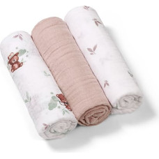 Babyono 348/14 SUPER SOFT BEIGE MUSLIN DIAPERS