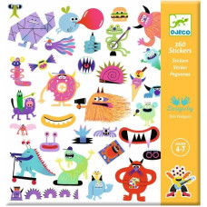 DJECO 160 stickers - Monsters DJ09281