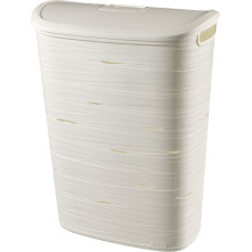 Curver Laundry Basket Ribbon 49L, 46x27x59cm, White