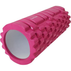 Tunturi Massaažirull TUNTURI Yoga Foam Grid Roller 33cm, roosa