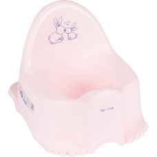 Tega Baby Bērnu podiņš ECO RABBITS pink TegaBaby KR-007-104