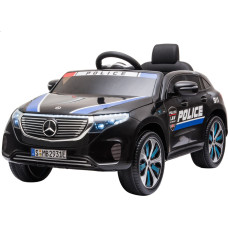 Rechargeable car Licensed Mercedes Benz EQC400 Police Black