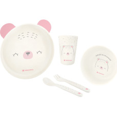 Tableware PP set Bear with me Pink