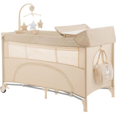 Baby cot 2 levels Nighty Night Beige