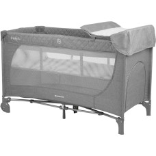 Baby cot 2 levels Medley PLUS Grey