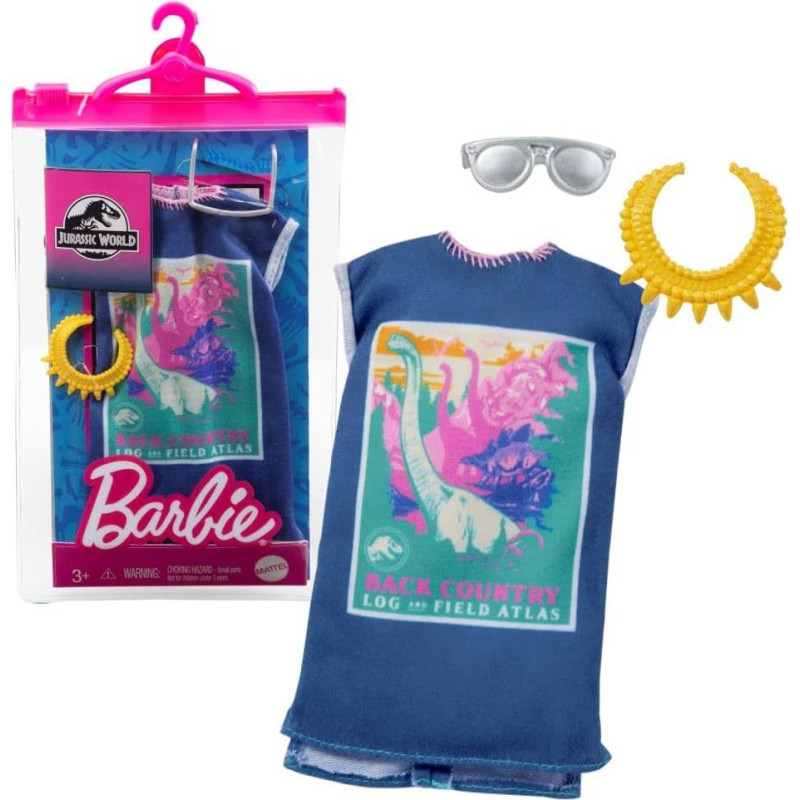 Barbie Fashions Jurassic World GWB07 GRD47