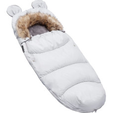 Sleeping bag with fur for sleds Springos SB0047