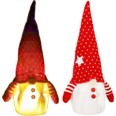 Springos Christmas gnome with led lighting Springos CA1246 33 cm