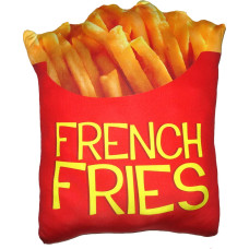 Splat Planet souvenir cushion FRENCH FRIES