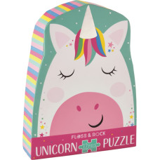 Floss & Rock Jigsaw, Unicorn, 12 pcs.