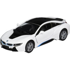 Kinsmart toy car, BMW i8, white