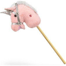 Milly Mally Hobby Stick Horse Light Pink