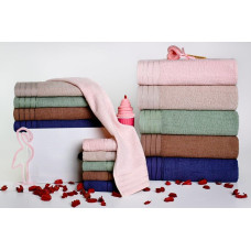 TOWEL BELLA 70X140 TERRY 400G. GREEN