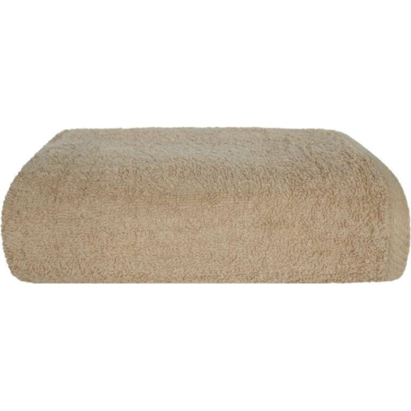 TOWEL OCELOT 50X100 TERRY BEIGE 400G. COTTON.