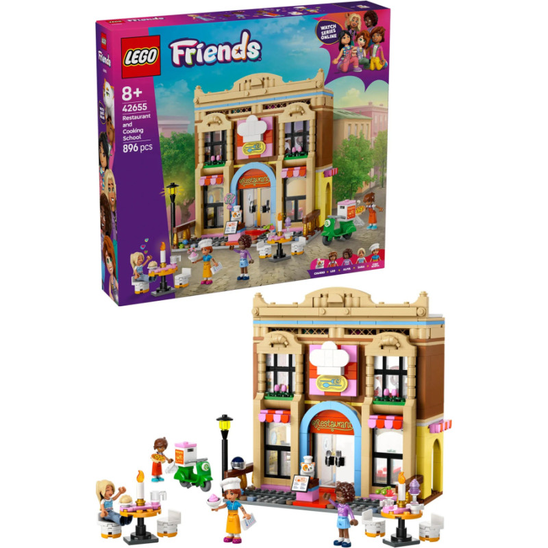 Lego Friends Restauracja I Szkoła Gotowania 42655