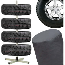 Wheel Stand, Tire Discs, Garage, Car Trunk Organizer Cover