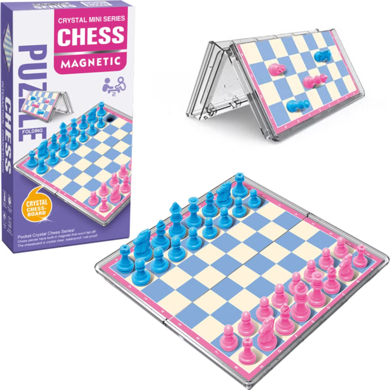 Magnetic chess game