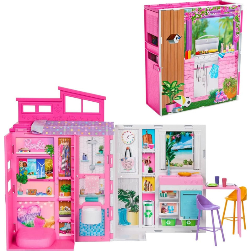 Barbie Doll - 55357 - BARBIE - GETAWAY HOUSE + DOLL