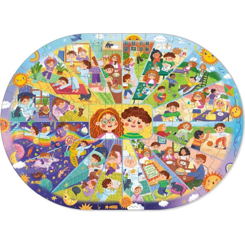 Dodo Educational puzzle Puzzle "Daily Routine"