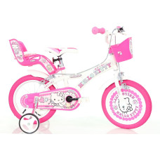 Dino Bikes Licence Children's bicycle 14'' ''HELLO KITTY"