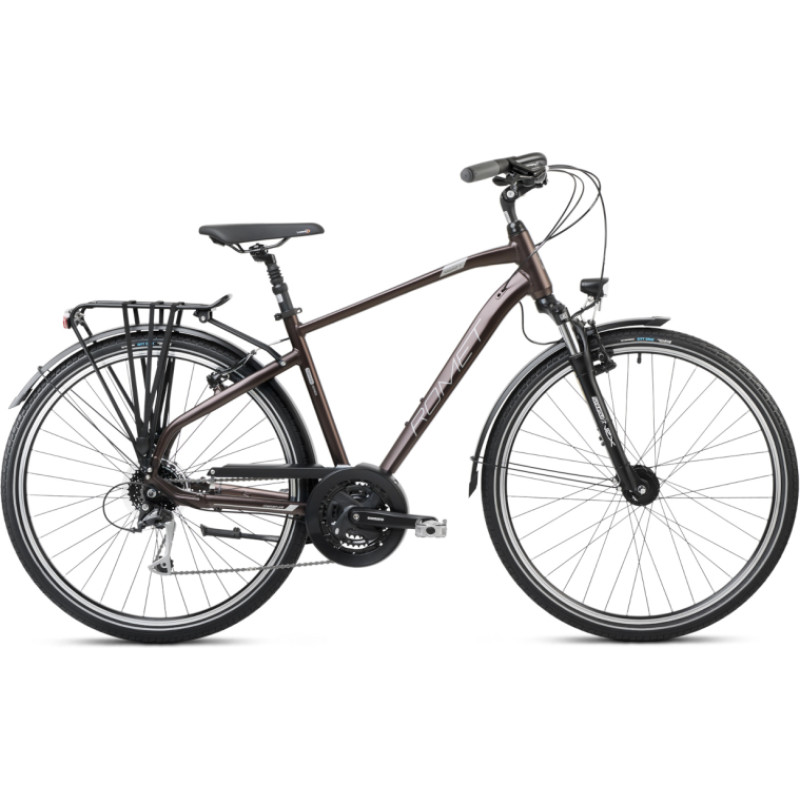 Romet men's bicycle ROMET Wagant 7, brown (L)