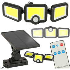 LED solar lamp 3-in-1 with dusk and motion sensor