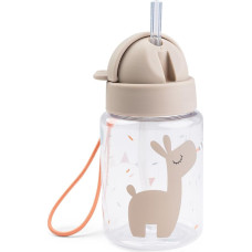 Done By Deer straw bottle Celebration 280 ml Sand