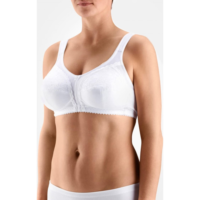 Tonus Elast 0407-02 Sofija Elastic medical-rehabilitation bra White N5 (C95)