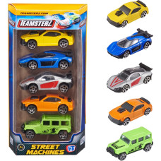 Teamsterz 7.5 cm street cars, 5 pcs