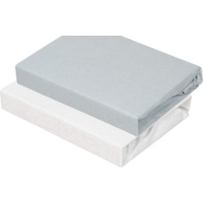 Miniania Sheet - Waterproof - JERSEY - size 75x35 - GREY or WHITE