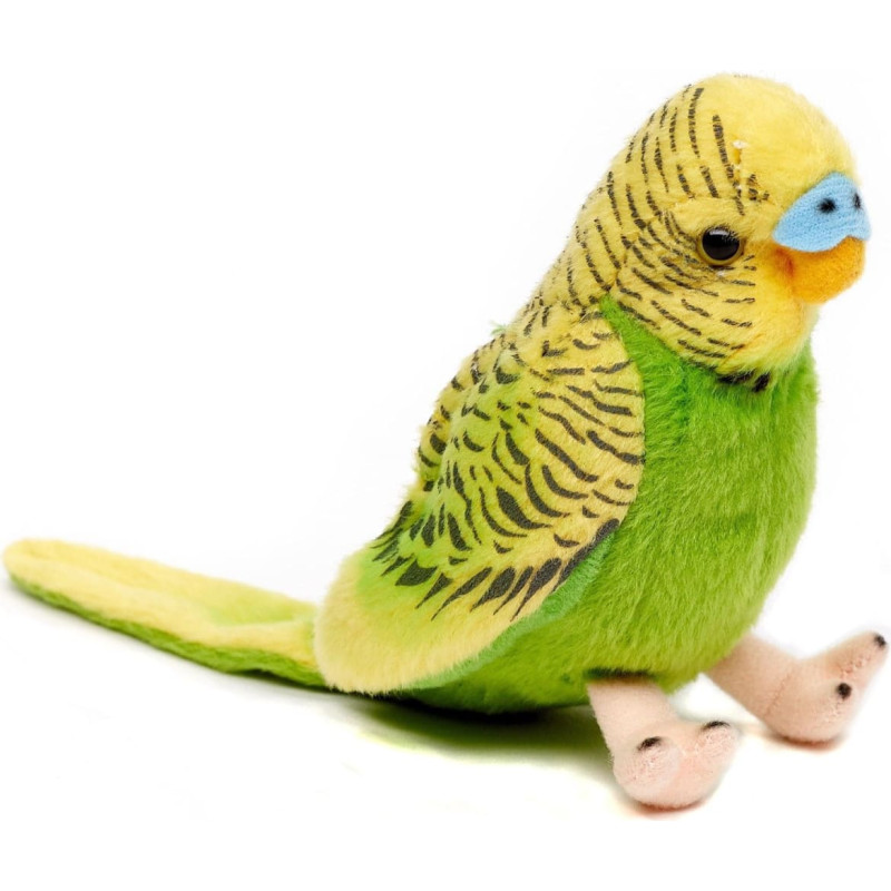 Uni-Toys Plush toy Parrot, small, with sound, 12 cm