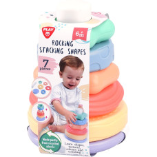 Playgo saliekamās formas piramīda, 7 gab., 4874