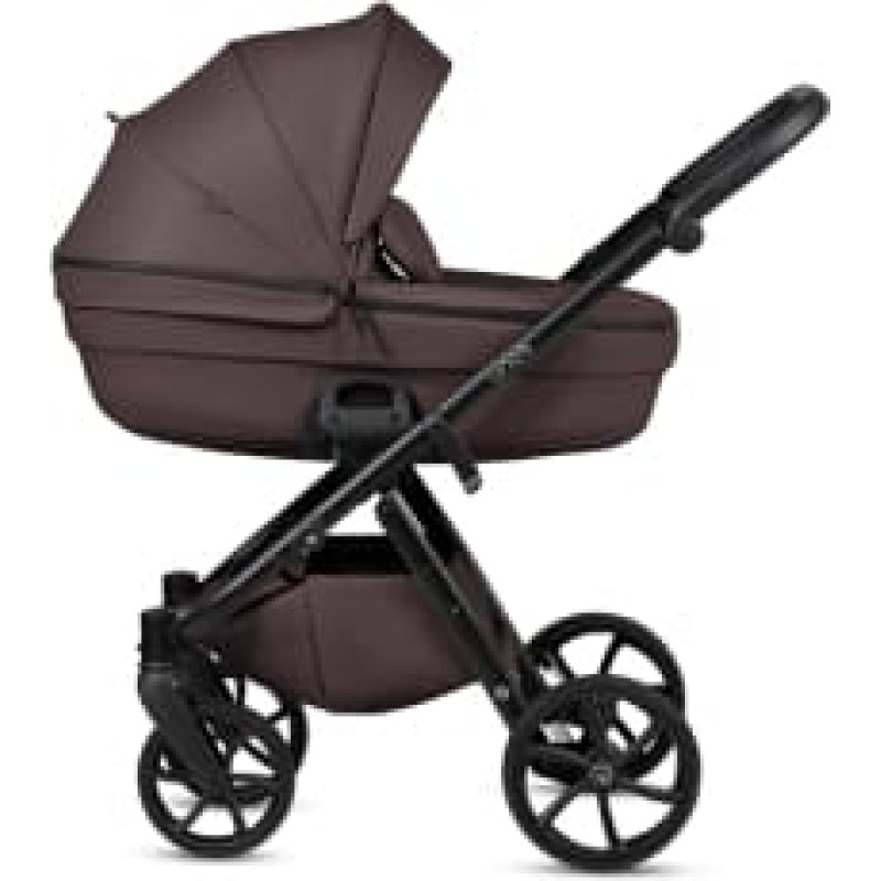 Tutis UNO6+ LEATHER 2/1 Cioccolata 177 stroller