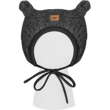 Wool cap Violet Nevada M 6-12m anthracite