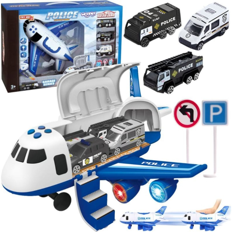 Woopie 58144 Samolot Transporter policyjny