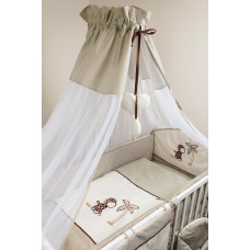 Ankras Komplekts &scaron;ūpulim 7 el. GIRAFFE beige PDK-7 [A]